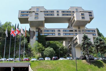 The Building of the Ministry of Road, Tbilisi